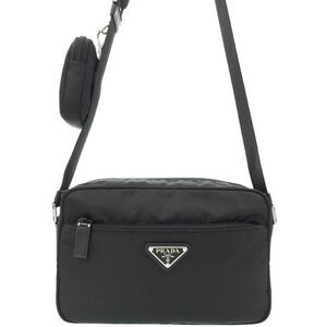 Prada ReNylon shoulder Crossbody Messenger black